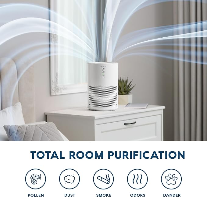 IRIS USA WOOZOO True HEPA Air Purifier, H13 3-in-1 filter removes 99.97% of - Image 2