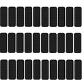 30 Pack Ceiling Fan Filters for Blades, Strong Activated Coconut Carbon Filter by inYYTer