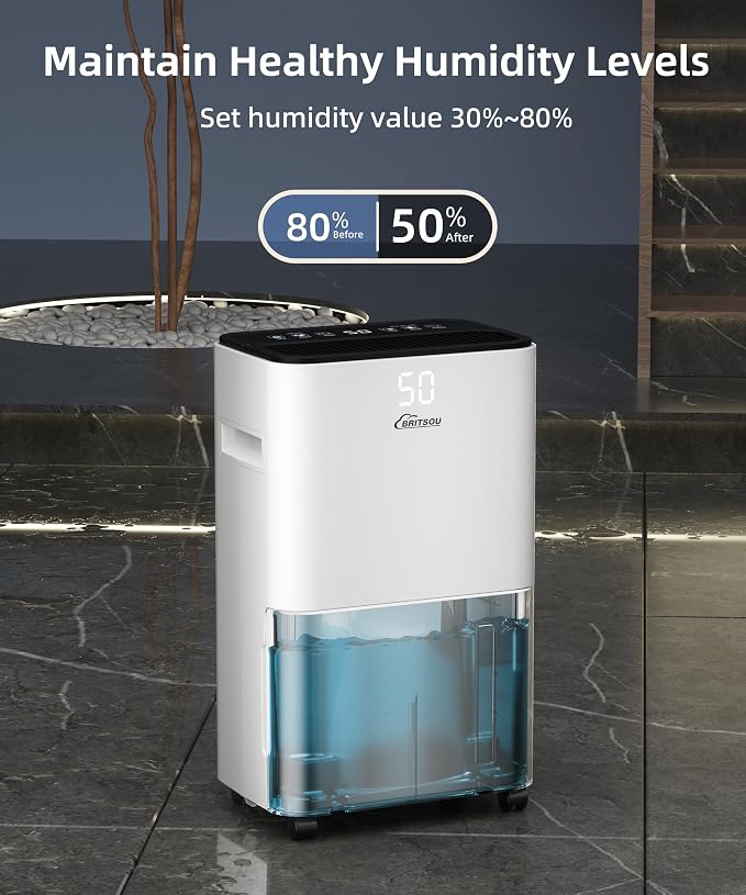 34 Dehumidifier for Basement and Bedroom, Covers 3500 Sq.Ft - Image 5