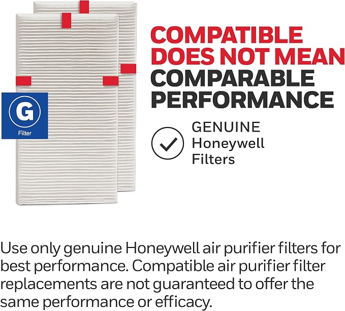 Honeywell Genuine HEPA Air Purifier Filter G, Airborne Allergen Air Filter - Image 6