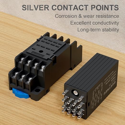 LCD Digital Display Relay, Dual Time Control Delayer - Image 3