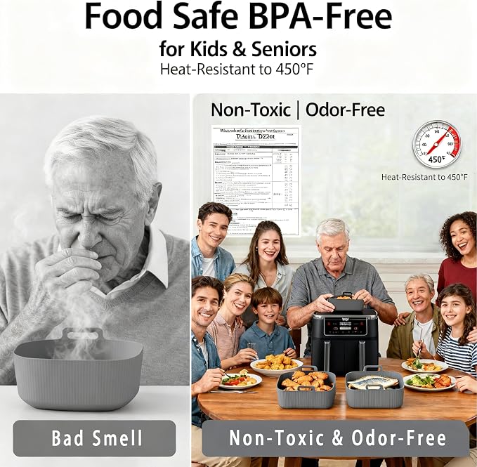 Silicone Air Fryer Liners for Ninja - Image 5
