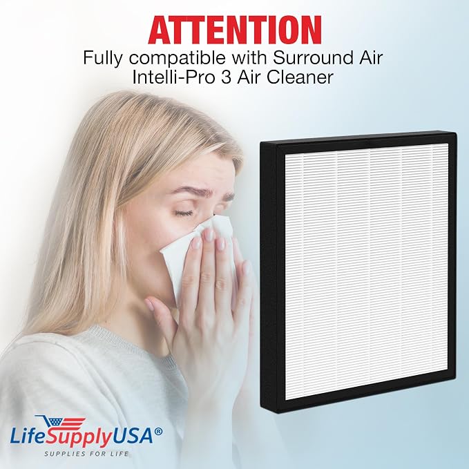 True HEPA Filter + Activated Carbon Charcoal XJ-3100SF Compatible - Image 2