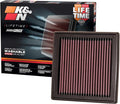 K&N High-Flow Original Lifetime Engine Air Filter: Increase Power: Premium by KNEngineeringInc