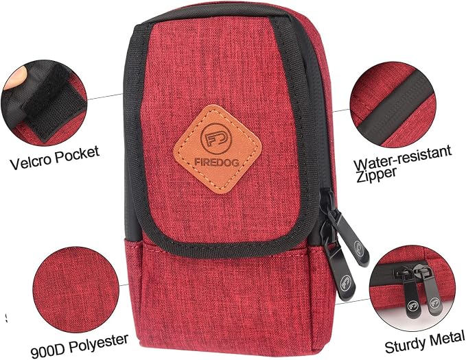 FIREDOG Smell Proof Bag, Odor Proof Pouch Mini Crossbody Bags - Image 5