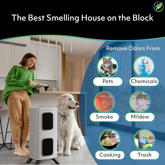 Air Oasis iAdaptAir 2.0 H13 HEPA Filter Air Purifier Reduces 99% of Viruses - Image 6
