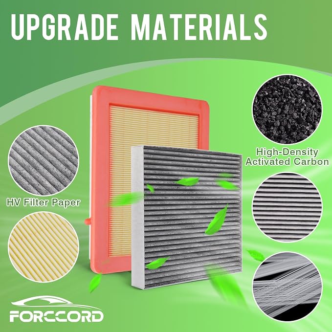 Cabin & Engine Air Filter Fit for 2016-2020 Buick Envision L4 2.0L, 2017-2020 - Image 6