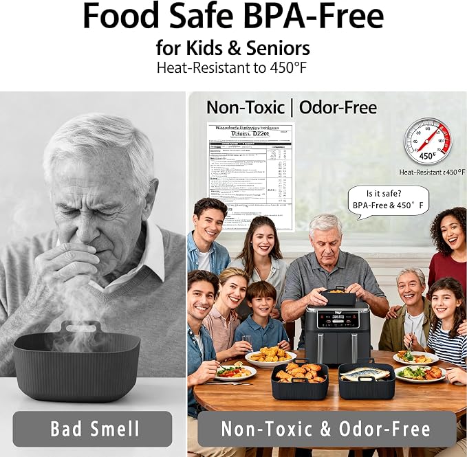 Silicone Air Fryer Liners for Ninja - Image 5