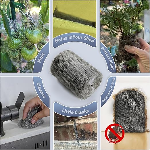 5" X 50 ft 304 Stainless Steel Mesh, Wire Mesh - Image 5