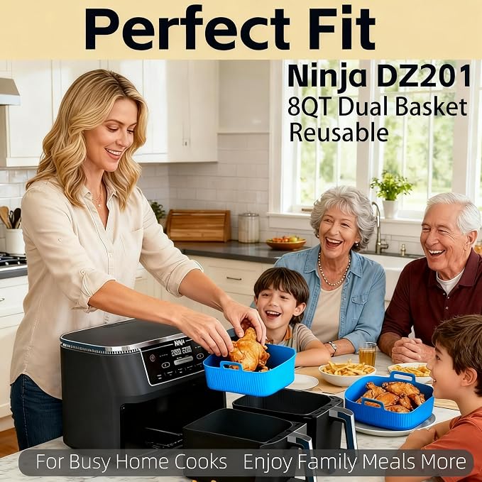 Ninja Silicone Air Fryer Liners - Image 3