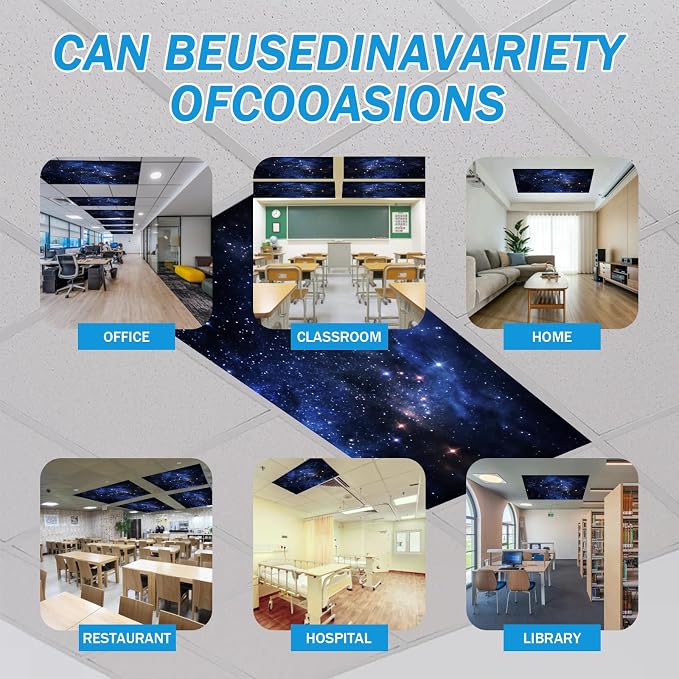 8 Pcs Fluorescent Light Covers - Image 7