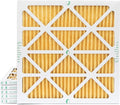 Glasfloss ZL 12x12x1 MERV 11 AC Furnace Pleated Air Filters. Box of 6. Actual by Glasfloss