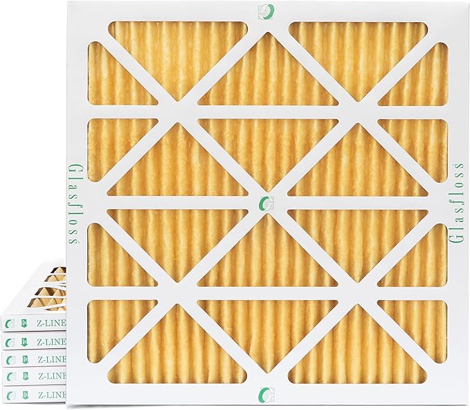 Glassfloss 18x18x1 MERV 11 AC & Furnace Air Filters. Box of 6. Actual Size: by Glasfloss