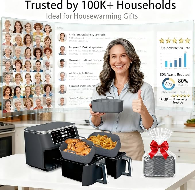 Silicone Air Fryer Liners for Ninja - Image 7