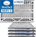 16x25x3 TRION Air Bear Cub Pleated HVAC Air Filter MERV 8 by Trion