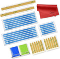 Privacy Screen Adhesive Tabs and Strips by VINTEZ