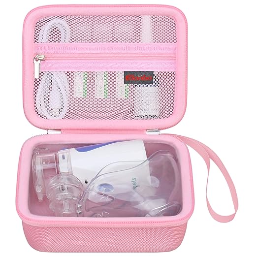 Elonbo Carrying Case for Portable Handheld Inhaler Nebulizer Machine by Elonbo