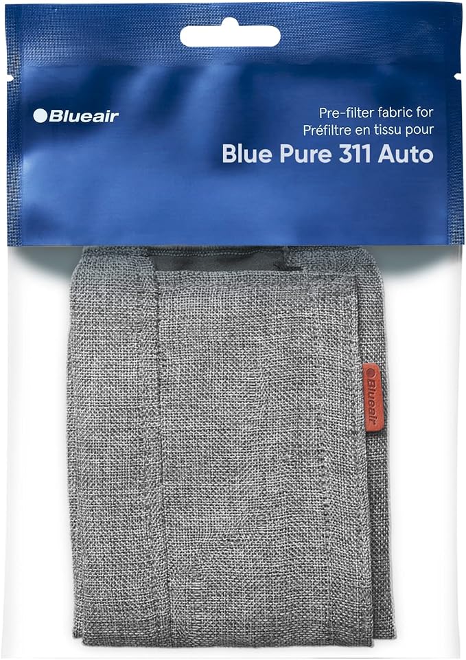 BLUEAIR Blue Pure 311 Auto Gray Pre-Filter, Washable Fabric Traps Pollen by Unknown