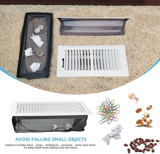Floor Register Cover Trap, Floor Air Vent Cover Screen - Image 4