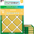 Filterbuy 8x14x1 Air Filter MERV 11 Superior Pet & Allergy Defense, by Filterbuy
