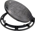 20 in Cast Iron Manhole Cover and Frame by DuuMuut