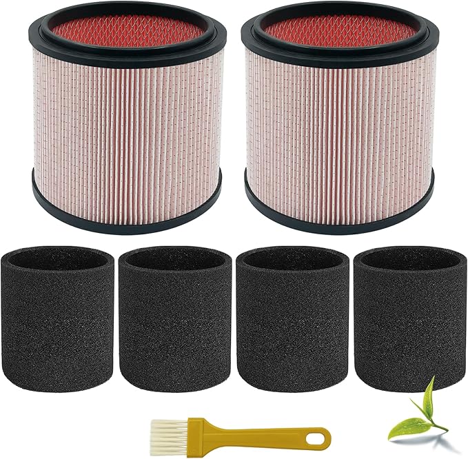 Fine Dust Replacement Filter for Vacmaster 5-20 Gallon/Hart Shop Vacuum 5-17 by LVJUSEN