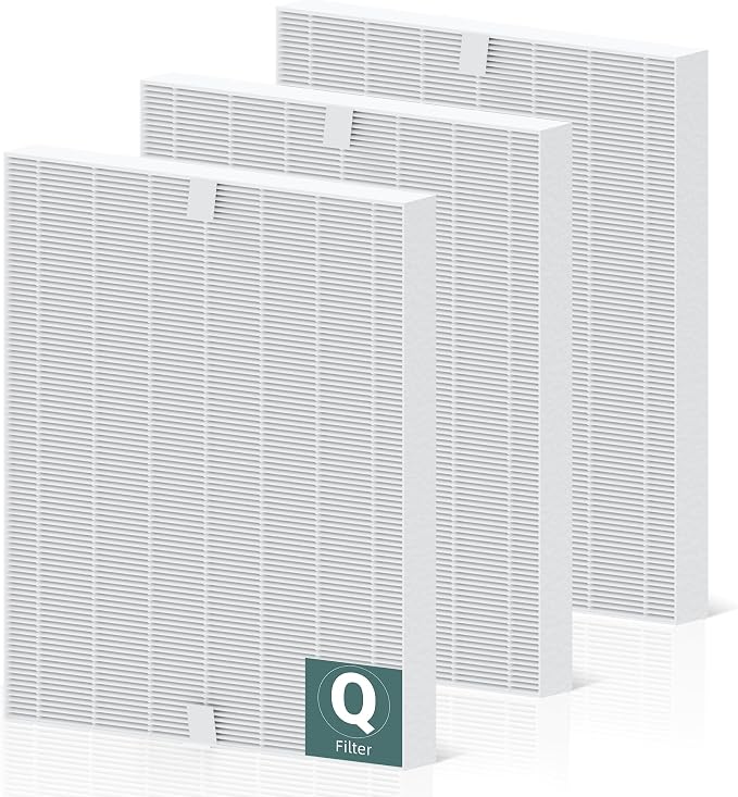 3 Pack 5510 5520 Air Purifier Filter Q Replacement by PETOX