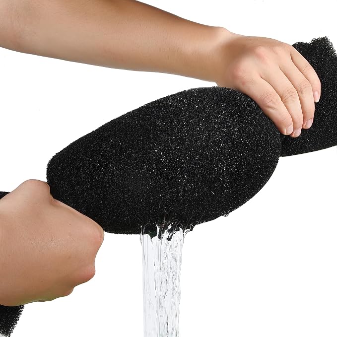 Hipanda 2 Pack Aquarium Bio Filter Sponge Pad 20"x20"x1", Bio Filter Media Foam - Image 3