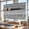 Halloween Abstract Scary Eyes Indoor TV Cover, Elastic TV Screen Protector by Unknown