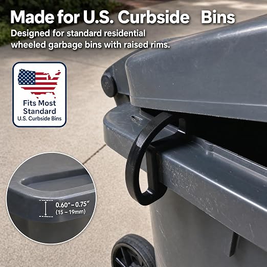 2 Pack Trash Can Ventilation Clip - Image 5