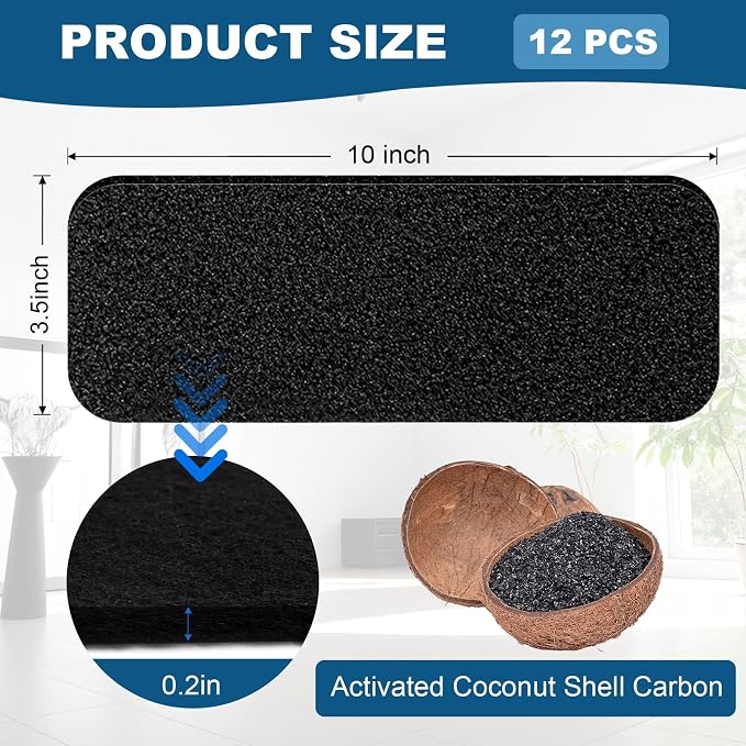 Storystore 12 Pack Ceiling Fan Filters - Image 2