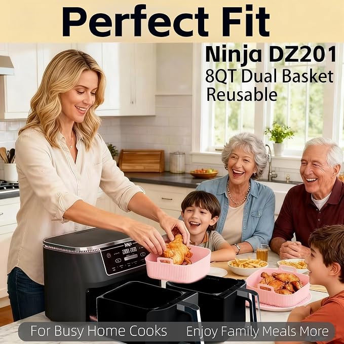 Silicone Air Fryer Liners for Ninja - Image 3
