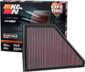 K&N High-Flow Original Lifetime Engine Air Filter: Increase Power: Premium by KNEngineeringInc
