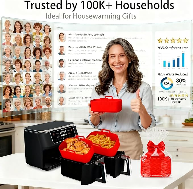 Silicone Air Fryer Liners for Ninja - Image 7