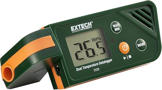 Extech RHT30 USB Humidity/Temperature Datalogger | RH 0.1-99.9%, air temp -22 - Image 4