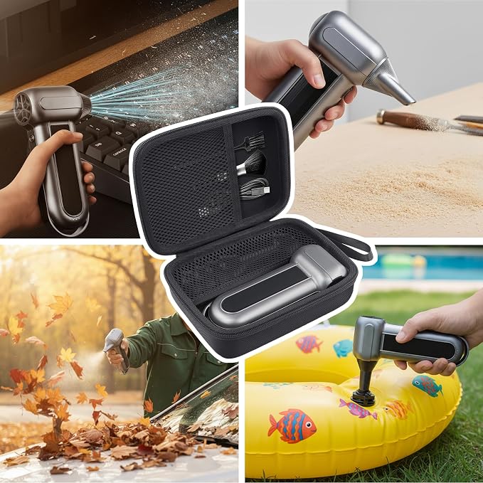 for WOLFBOX MF60/MF70/MF100/MF50 Electric Air Duster Hard Storage Case - Image 9