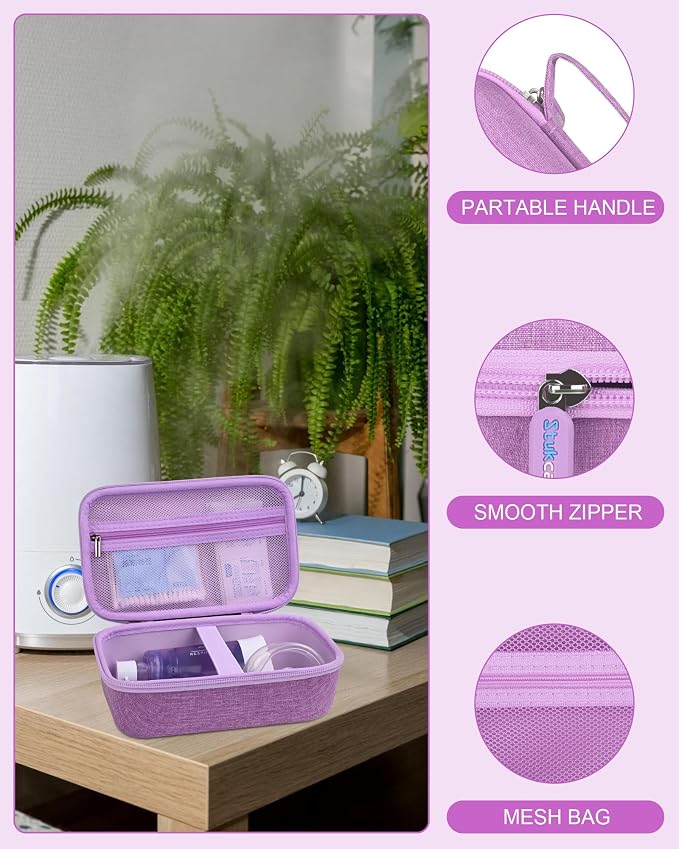 Asthma Inhaler Case Portable Nebulizer and Spacer Storage - Image 6