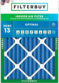 Filterbuy 20x22x2 Air Filter MERV 13 Optimal Smoke & Allergy Defense, by Filterbuy