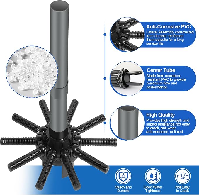 SX230DA Pool Filter Parts Lateral Assembly - Image 7
