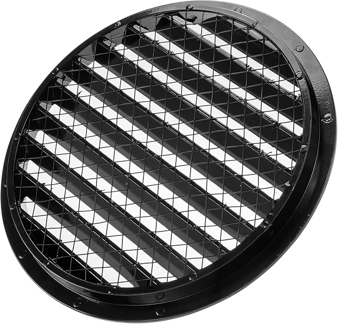 Repa Market 10 Inch Heavy-Duty Black Aluminum Alloy Gable Vent - Image 9