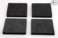 Isolate It: Sorbothane Vibration Isolation Heavy Duty Square Pad 30 Duro by Isolate+It%21