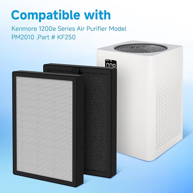 KF250 H13 True HEPA Replacement Filter Compatible - Image 2