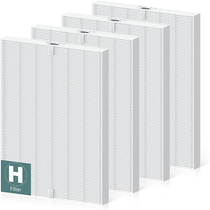 4 Pack 116130 Replacement Filter H by PETOX