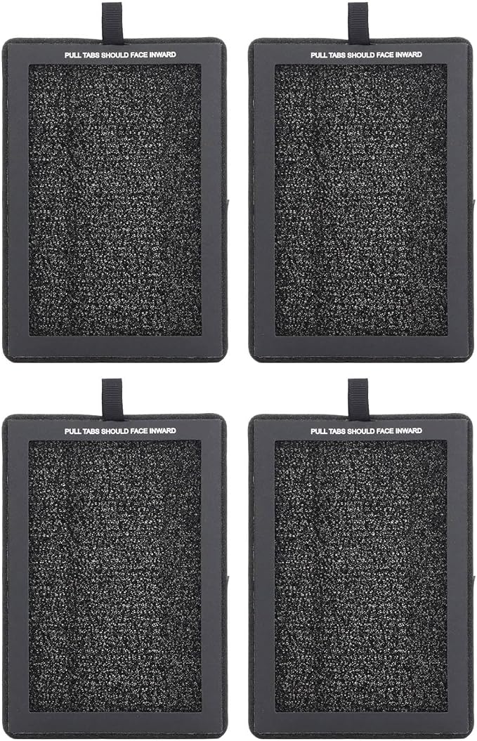 4 Pack Air Purifier Filter, Replacement Filter Long Lasting Air Filter Screen - Image 6