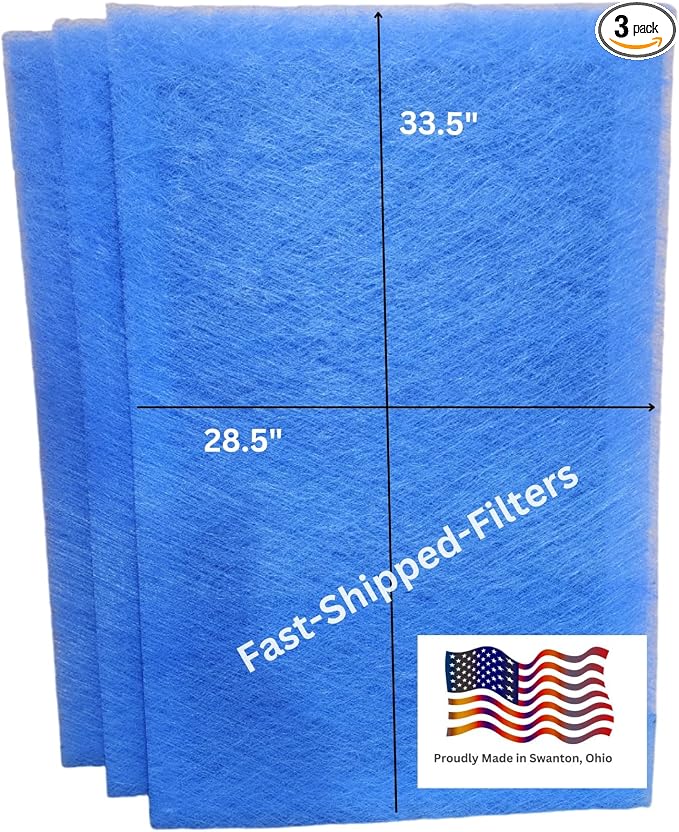 Fast-Shipped-Filters 3 Pack 30x36 Replacement Filters Compatible by Unknown