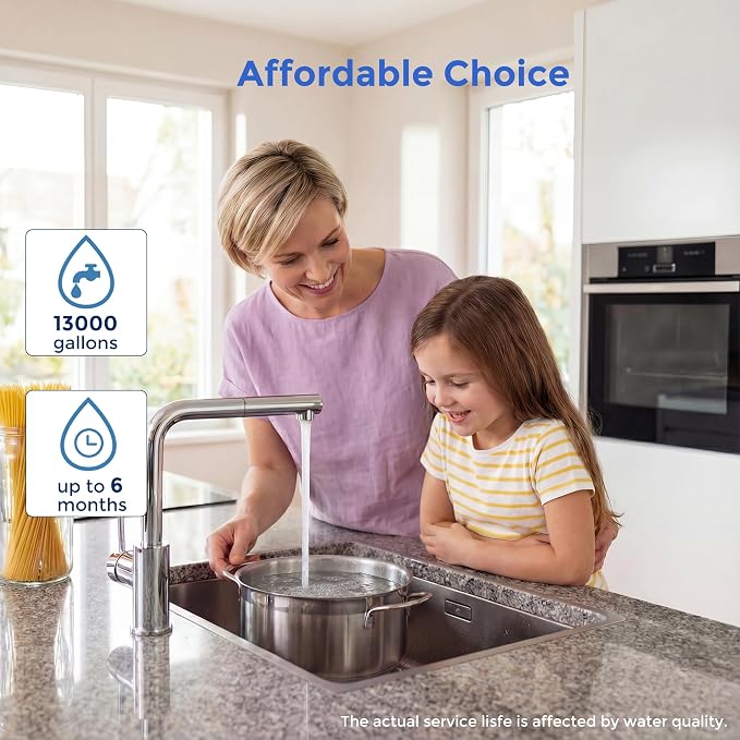 1 Micron 10" x 2.5" Whole House CTO Carbon Water Filter Cartridge, Compatible - Image 7
