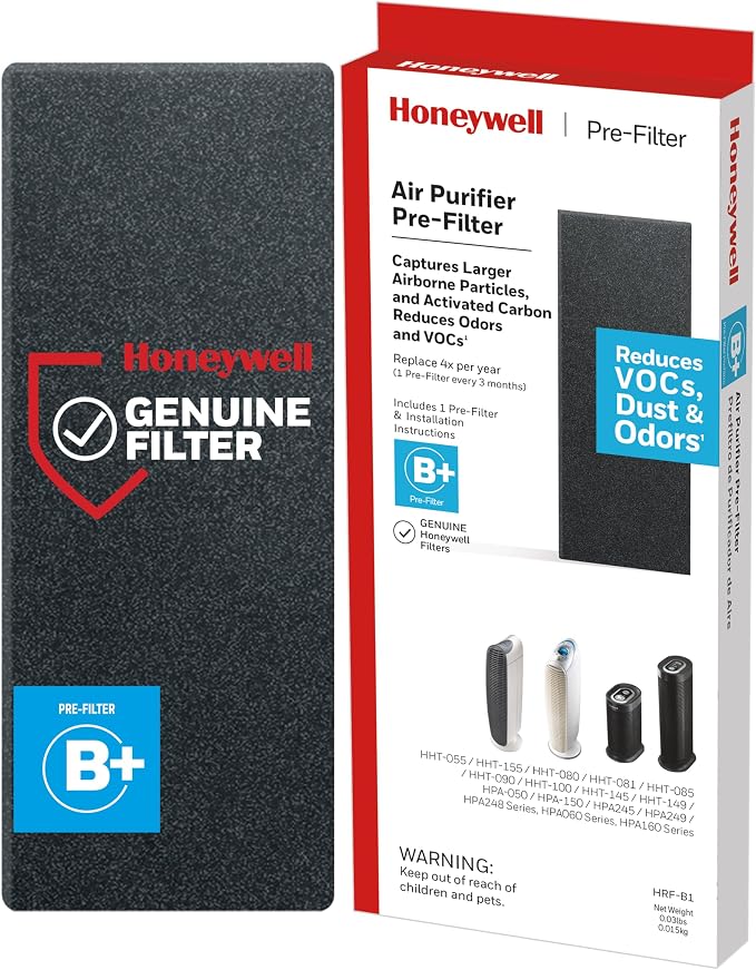Biotene Odor-Reducing Air Purifier Replacement Pre-Filter, HRF-B1/Filter by HoneywellPluggedIn