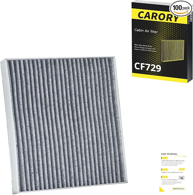 CARORY Cabin Air Filter for Dodge Journey 2009-2020, Avenger 2008-2014; Jeep by Carory