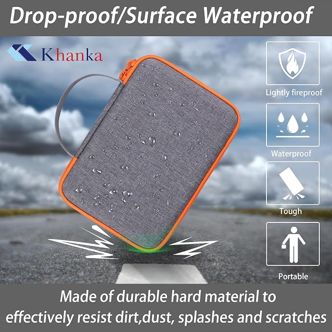 khanka Hard Storage Case for WOLFBOX MF200 Electric Air Duster, Compatible - Image 5