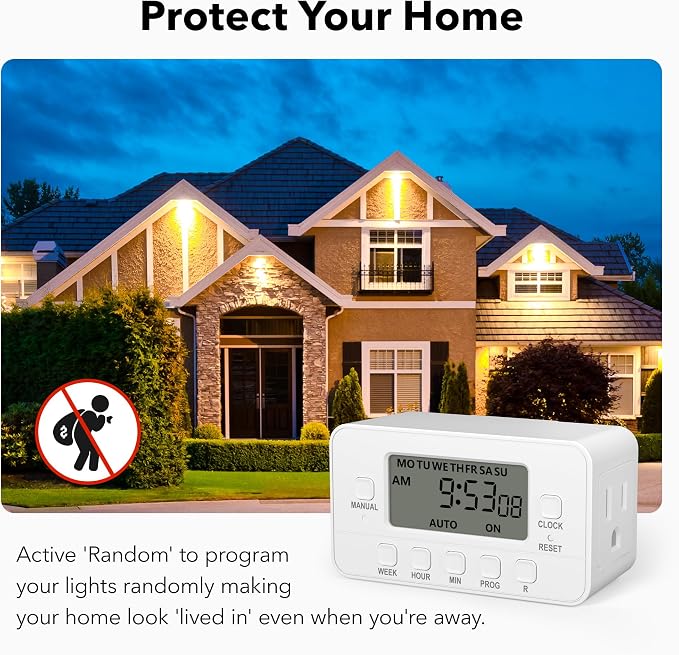BN-LINK 7-Day Heavy Duty Digital Timer - Image 6
